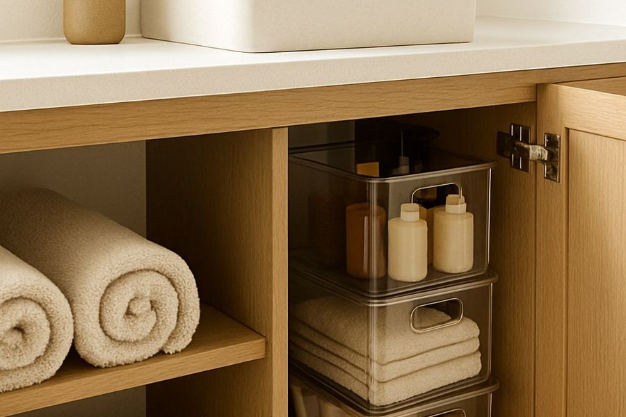Bathroom Drawer Organizer Ideas for a Small Vanity
