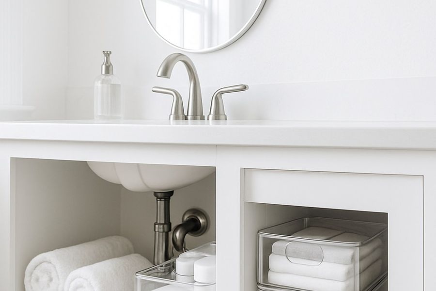 No-Drill Bathroom Storage Ideas Every Renter Should Know